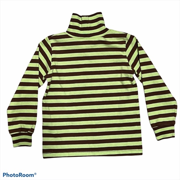 Patsy Aiken Girls Striped Turtleneck - Picture 2 of 5